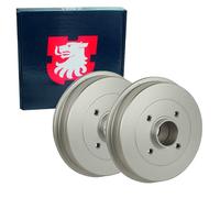 Jp Group 1x Bremstrommel ohne Radlager Hinterachse [Hersteller-Nr. 4363500400] für Dacia, Renault