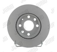2x Jurid Bremsscheibe 562290JC für OPEL
