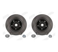 2x Jurid Bremsscheiben 274mm Voll Hinten Passend Für Renault Fluence Grand Scéni Bremsscheibe: A.b.s.: 18160c Abakus: 23104039 Abakus: 231040392 As