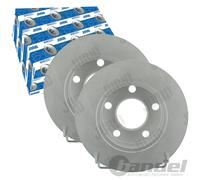 JURID Bremsscheibe hinten rechts links voll 245mm für SKODA VW SEAT AUDI VAG 561549JC