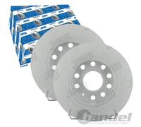 JURID Bremsscheibe voll 255mm für SKODA VW SEAT AUDI VAG 562236JC