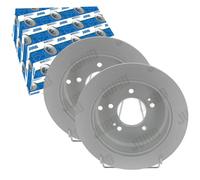 JURID Bremsscheibe hinten rechts links voll 284mm für HYUNDAI KIA 562454JC