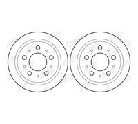 2x Jurid Bremsscheiben Hinten 300mm Voll Passend Für Citroën Jumper Fiat Ducato Bremsscheibe: A.b.s.: 17767 Abakus: 23104136 Abakus: 231041362 Aisi