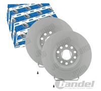2X JURID BREMSSCHEIBEN HINTEN 310mm BELÜFTET PASSEND FÜR AUDI A3 Q2 Q3 TT CUPRA