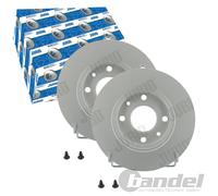 JURID Bremsscheibe vorne rechts links voll 238mm für RENAULT DACIA 561235JC