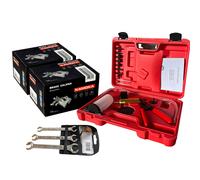 2x KAMOKA Bremssattel Vorne + Bremsenentlüftungs Satz für FIAT 500 595 695 500C