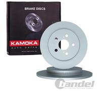 2X KAMOKA BREMSSCHEIBEN 259mm VOLL HINTEN PASSEND FÜR TOYOTA PRIUS VERSO |
