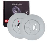 2X KAMOKA BREMSSCHEIBEN 300mm BELÜFTET VORNE PASSEND FÜR FORD MONDEO JAGUAR