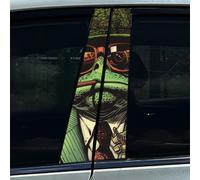 2x Katze Frosch Kamel Auto B Säulen Zentrum Säulen Abdeckung Aufkleber