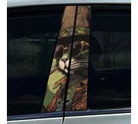 2x Katze Frosch Kamel Auto B Säulen Zentrum Säulen Abdeckung Aufkleber