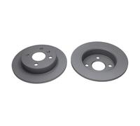 2x KAVO PARTS Bremsscheibe voll Ø240mm für Opel Meriva Astra H L48 A04