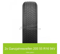 2x Kenda KR 202 Kenetica 4S 3PMSF 205/55 R16 94V Allwetterreifen | 12142