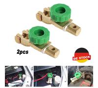 2x KFZ Auto Batterie Trenner Unterbrecher Trennschalter Polklem Batterieschalter