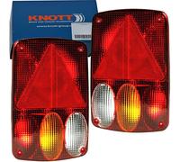 2x Knott Lichtscheibe Ersatzglas Für Heckleuchte Rückleuchte Licht Earpoint 4 Knott Aspöck: 408750.001 + 408751.001