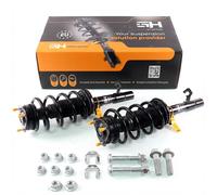 2x Komplett Stoßdämpfer Federbein Satz Vorne für Ford Fiesta 2004- 1.4/1.6 Sport
