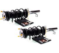 2x Komplett Stoßdämpfer Federbein Satz Vorne für Ford Fiesta V JD JH -04 1.4TDCi