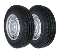 2x Komplettrad Anhänger 185R14C 104/102N M+S Reifen Felge 5x112 5,5Jx14 ET30