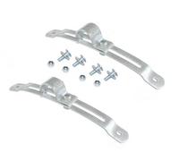 2x Kotflügel Halter Konsole Tragrohr Rohrschelle LKW Anhänger NFZ Bagger Traktor