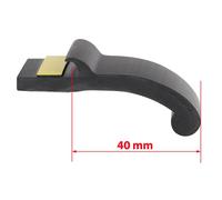 2x 40mm Breite 200cm lange Gummilippe Verbreiterung VW Crafter universell