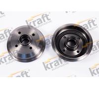 2x KRAFT AUTOMOTIVE Bremstrommel 6062090 für ESCORT GAL FORD FIESTA MAZDA 4 6 KA