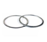 2x Krümmerdichtung 45x51x3 passend für Honda VT1100 1300 VTX Kawasaki KLX650 VN1500