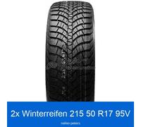 2x Kumho WinterCraft WP-71 3PMSF XL 215/50 R17 95V Winterreifen | 16281