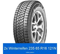 2x Lassa Wintus 2 3PMSF Winterreifen 235/65 R16 121N | 75047