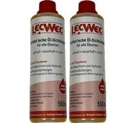 2X LecWec 500ml Lec Wec Motor Getriebe Abdichtung Dichtung Dichtmittel Abdichten