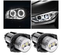 2X LED Angel Eyes Für BMW E90 E91 XENON WEISS Standlicht Für BMW Corona Ringe DA