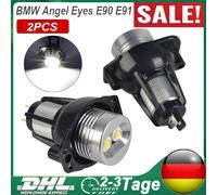 2X LED Angel Eyes Ringe Standlicht Lampen Auto Für BMW 3er E90 E91 Touring Weiß