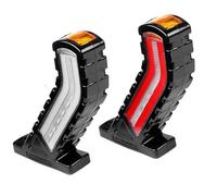 2x LED Begrenzungsleuchten 12-24V Volt Umrissleuchte für LKW Anhänger Wohnwagen~