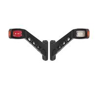 2x LED Gummi Begrenzungsleuchten 12V 24V Positionsleuchten Anhänger LKW PKW E20