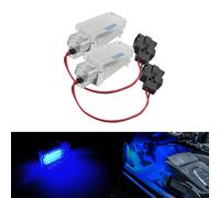 Blau Fußraumbeleuchtung für VW Passat Rabbit Golf Tiguan Touareg Transporter Eos