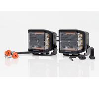 2x LED-Rückfahrscheinwerfer "Side Shooter" 4 Zoll 12V 24V mit ECE R23 und R65