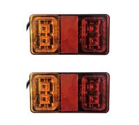 2x LED Rückleuchte SET Positionsleuchte Bremsleuchte Blinker E9 LKW Anhänger