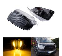 2 Klar LED Spiegelblinker für Ford Transit V363 Pritsche/Fahrgestell/Kasten/Bus