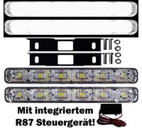 2x LED Tagfahrleuchten Tagfahrlicht 6SMD Steuergerät für VW Sharan Touran Tiguan