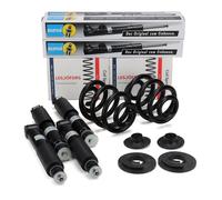 2x LESJÖFORS VERSTÄRKT Feder HINTEN + 4x BILSTEIN B4 Stoßdämpfer für VW T4
