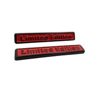 2x Limited Edition Metall Auto Aufkleber Sticker PKW Emblem Badge Logo Tuning