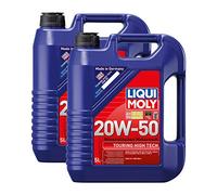 2x LIQUI MOLY 1255 Touring High Tech 20W-50 Motoröl 5L