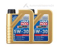 2x Liqui Moly 20647 Motoröl Longlife III 5W-30 5L für ALFA ROMEO ALPINA AUDI