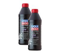 2X LIQUI Moly 2719 Motorbike MotorradFork Oil Gabelöl Stoßdämpfer 7,5W medium