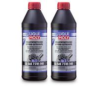 2x LIQUI MOLY 4421 Vollsynthetisches Hypoid-Getriebeöl (GL5) LS SAE 75W-140 1L