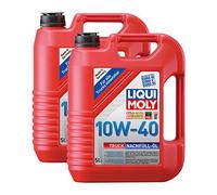 2x LIQUI MOLY 4606 Truck Nachfüll-Öl 10W-40 MAN