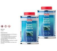 2x Liqui Moly Marine Super Diesel Additive Boot Zusatz Kraftstoffadditiv 1L