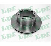 2x LPR Bremsscheibe M2044V für MERCEDES-BENZ VW