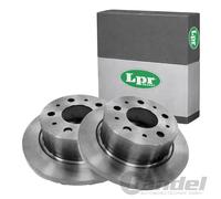 LPR Bremsscheibe hinten rechts links voll 300mm für PEUGEOT FIAT CITROËN C1039P