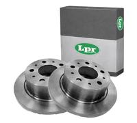 2x Lpr Bremsscheiben 300mm Voll Hinten Passend Für Citroën Jumper Fiat Ducato Pe Bremsscheibe: A.b.s.: 17767 Abakus: 23104136 Abakus: 231041362 Ais