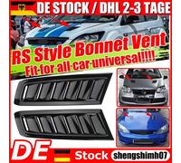 2x Lufthutzen Lufteinlässe RS Hutzen Tuning Lufteinlass Für Ford Focus RS ST/MK2