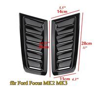 2x Lufthutzen Lufteinlässe RS Lufteinlass Hutzen Tuning für Ford Focus MK2 MK3